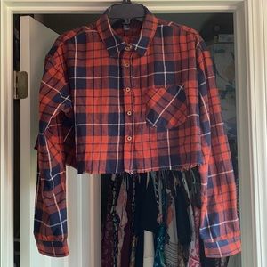 Plaid Crop Top